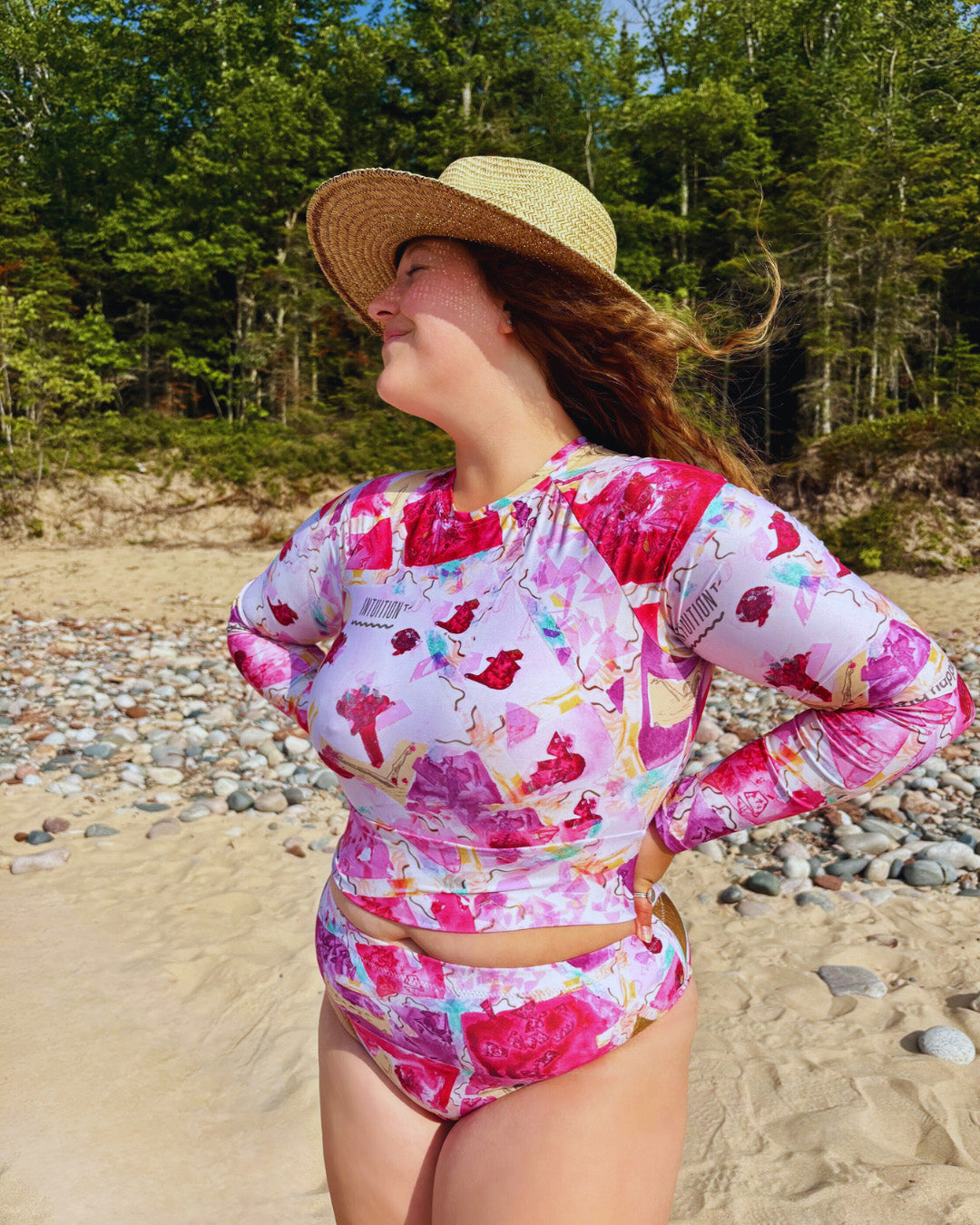 High-Waisted Swim Bottom: Intuition