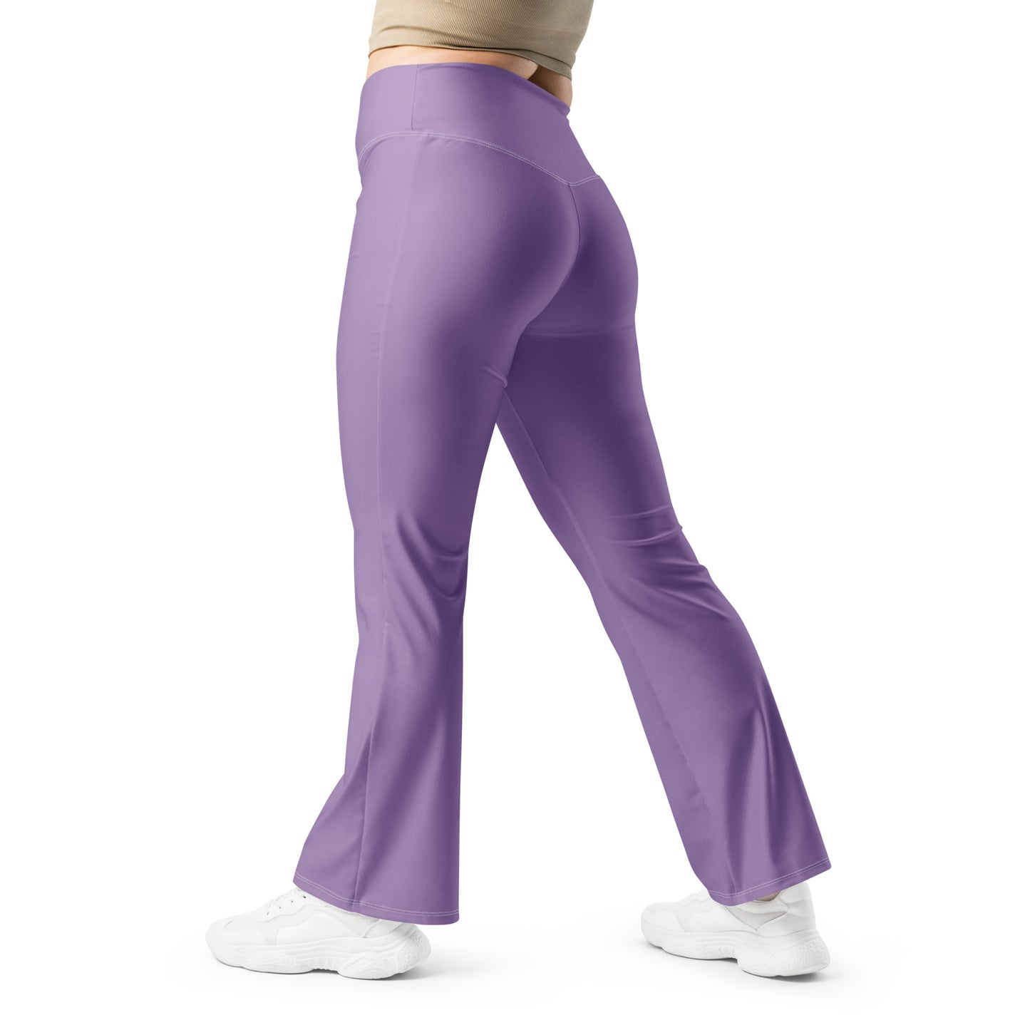 Flare Yoga Pants: Lavender Luxe