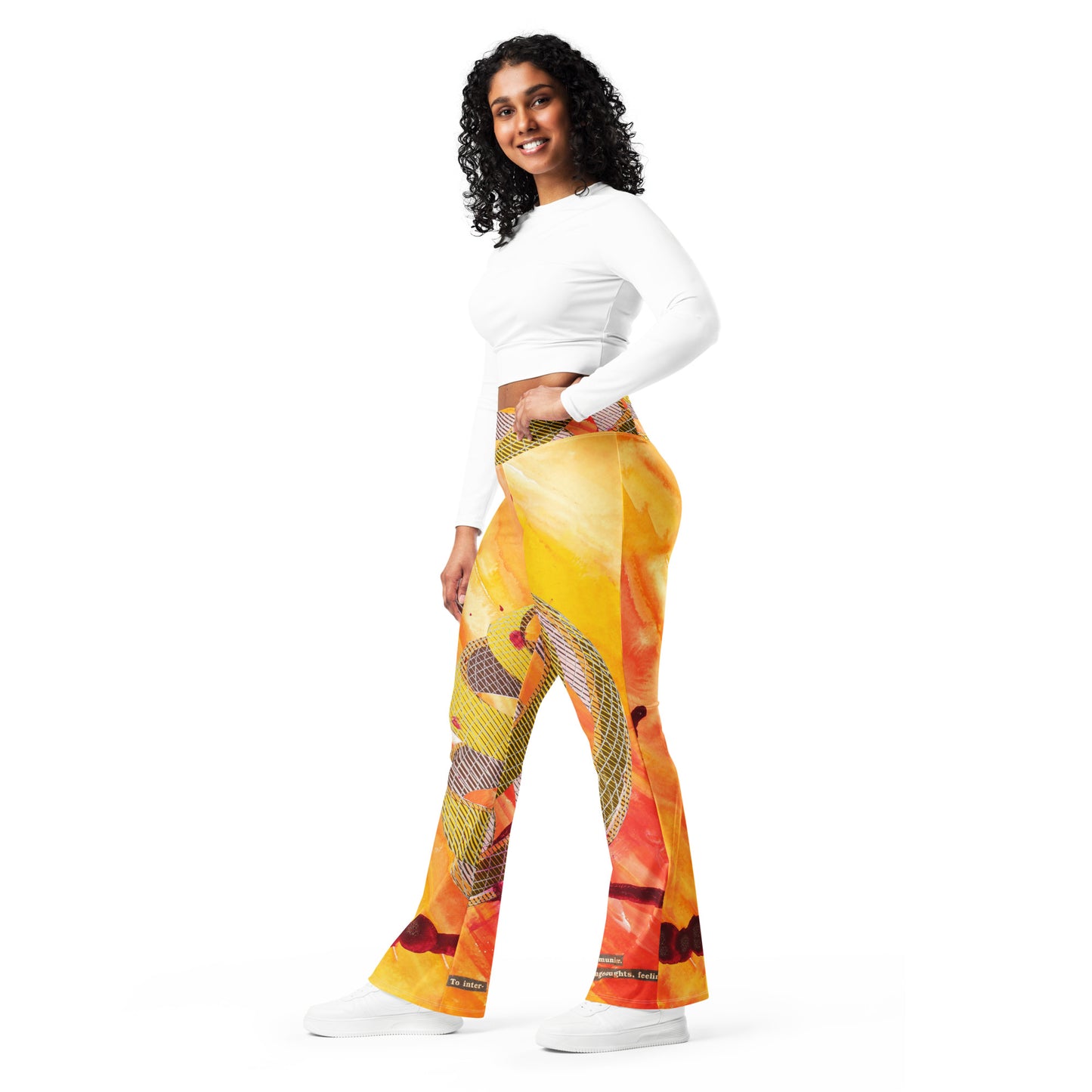 Flare Yoga Pants: Transmit