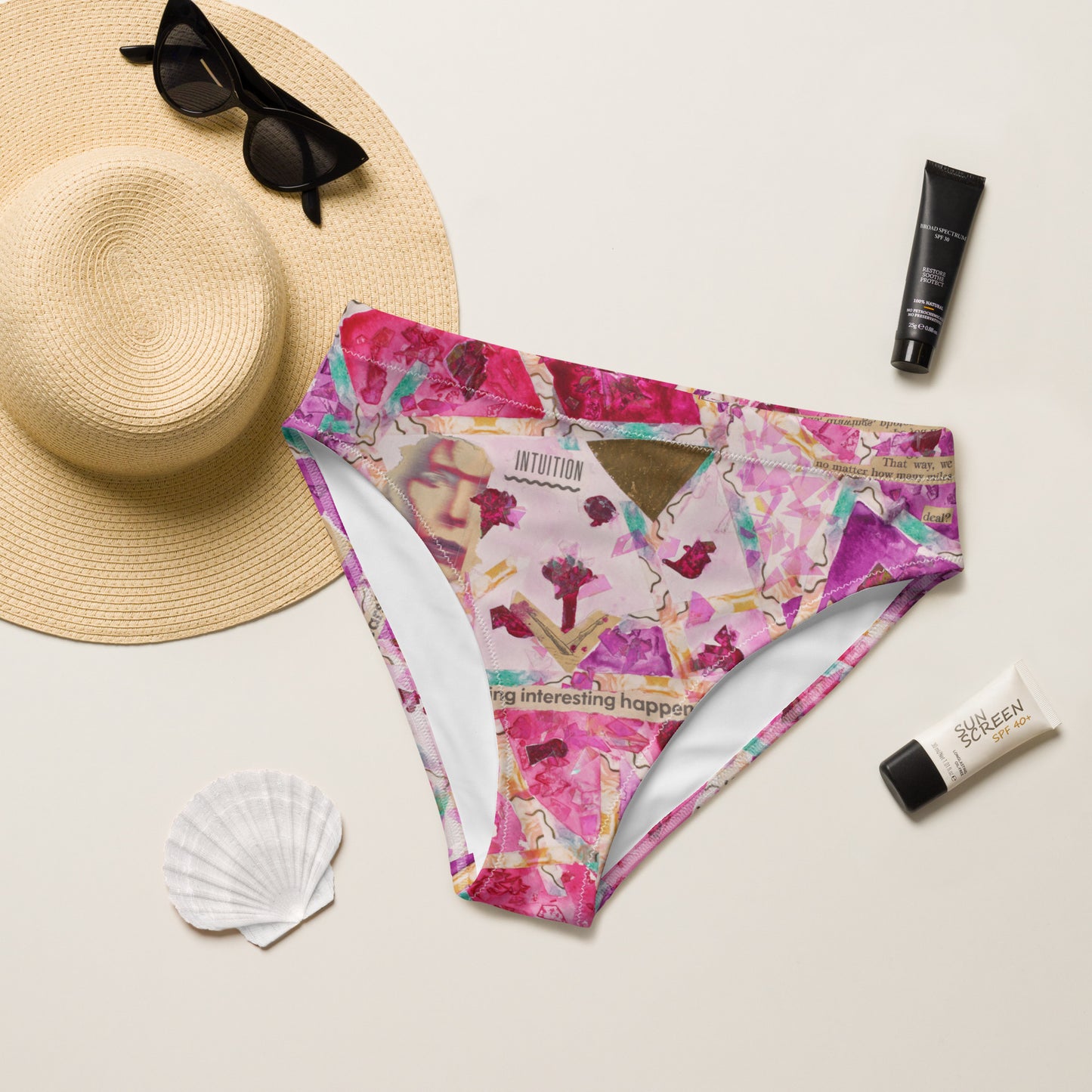 Shop High Waisted Swim Bottoms | Hero's Journey Studio