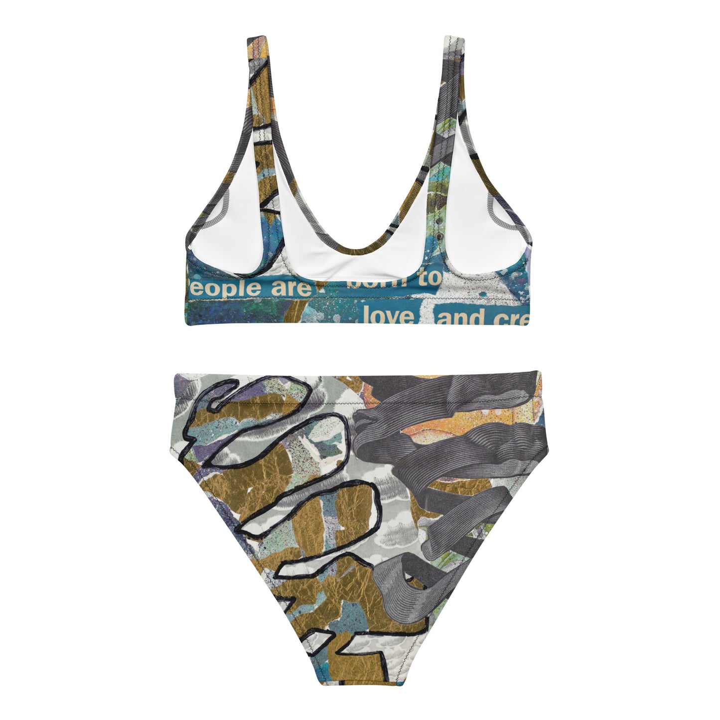 High-Waisted Swim Set: Love and Create