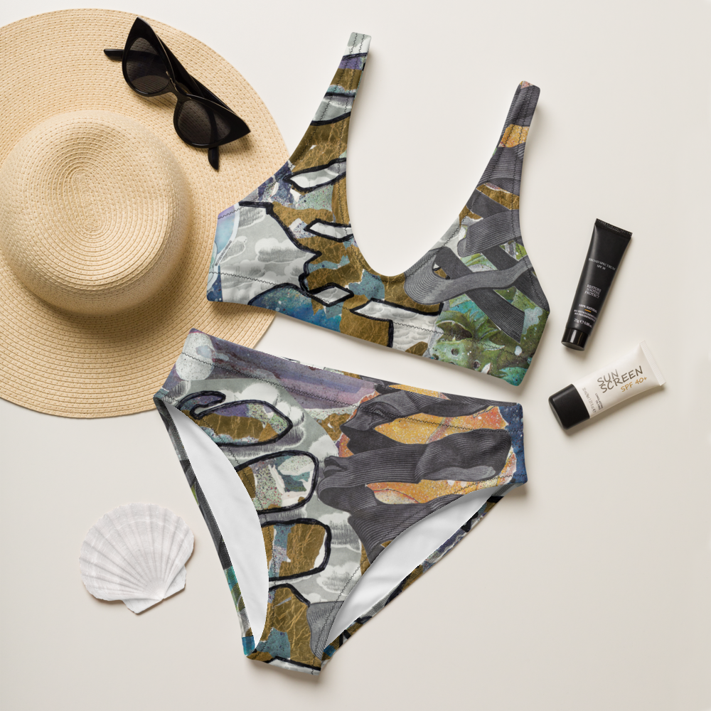 High-Waisted Swim Set: Love and Create