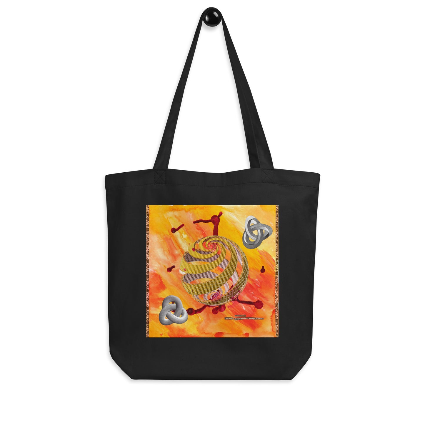 Organic Cotton Tote Bag: Transmit