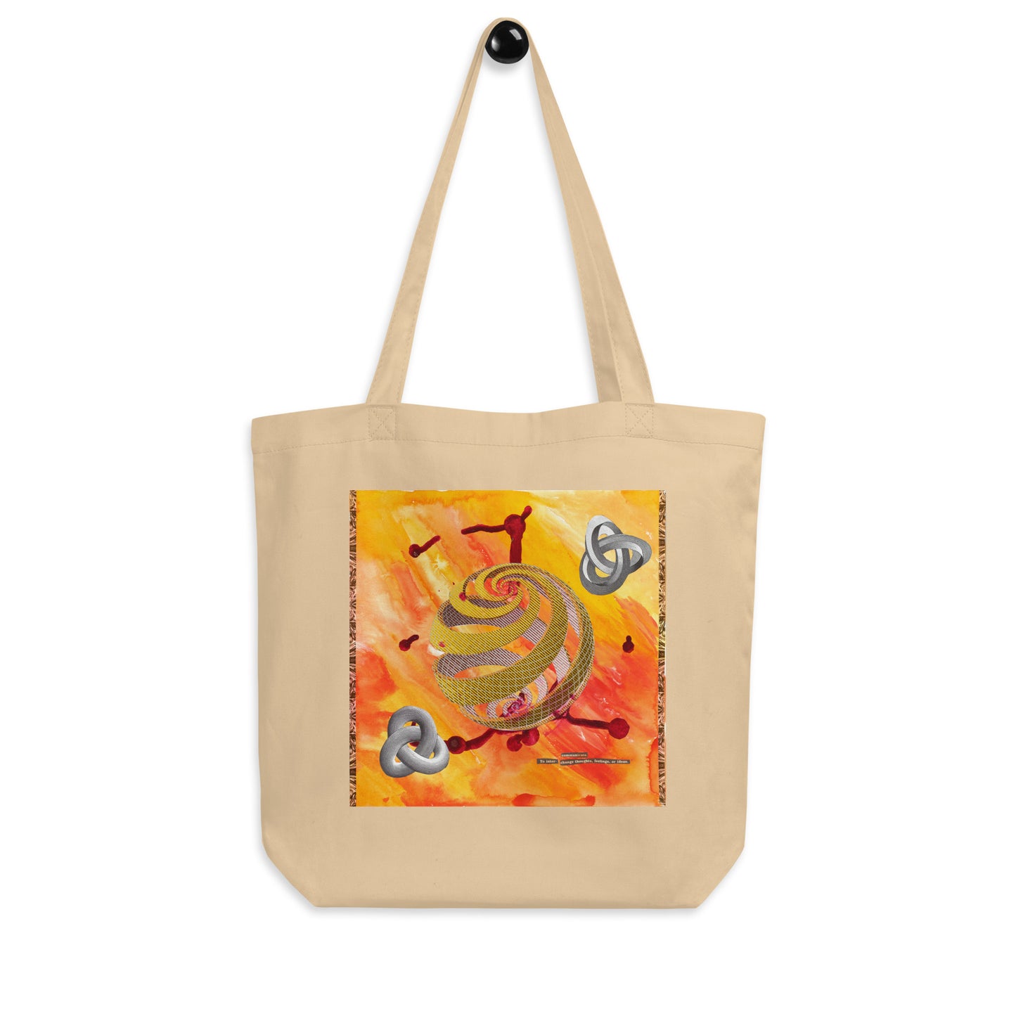 Organic Cotton Tote Bag: Transmit