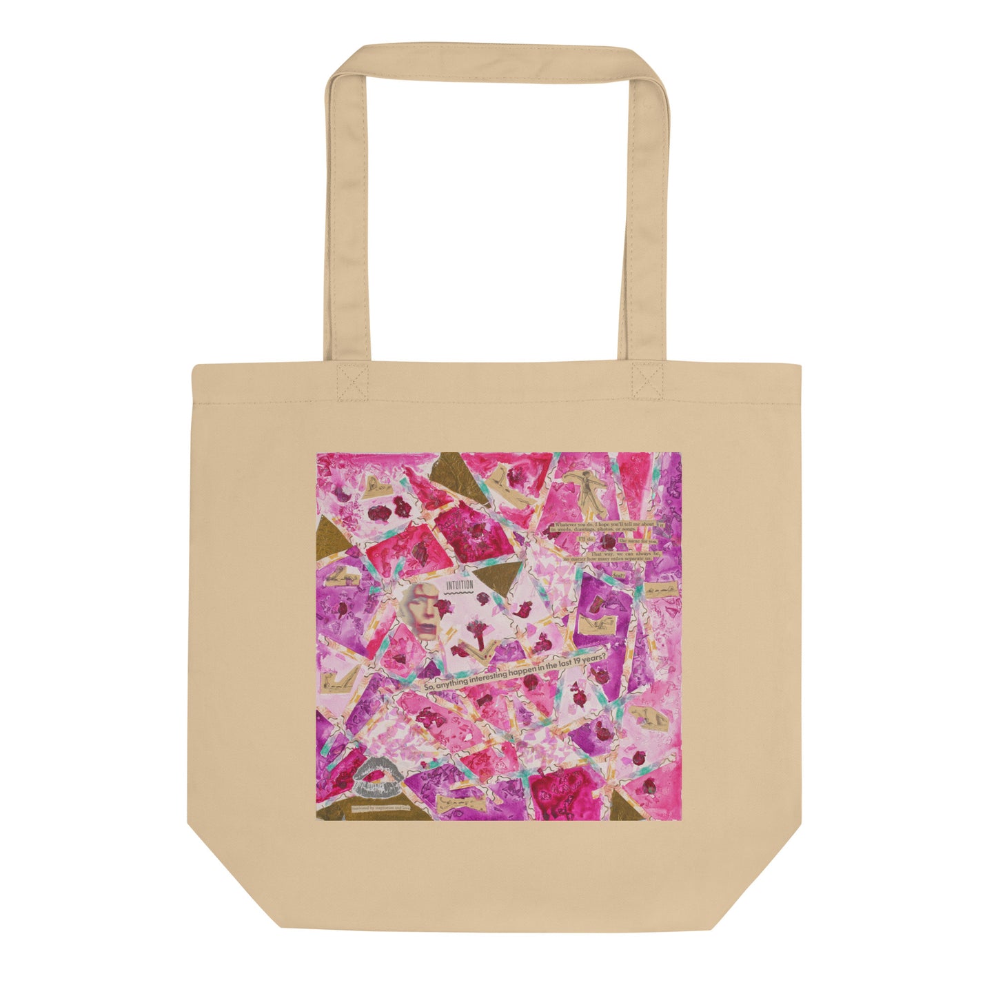 Organic Cotton Tote Bag: Intuition