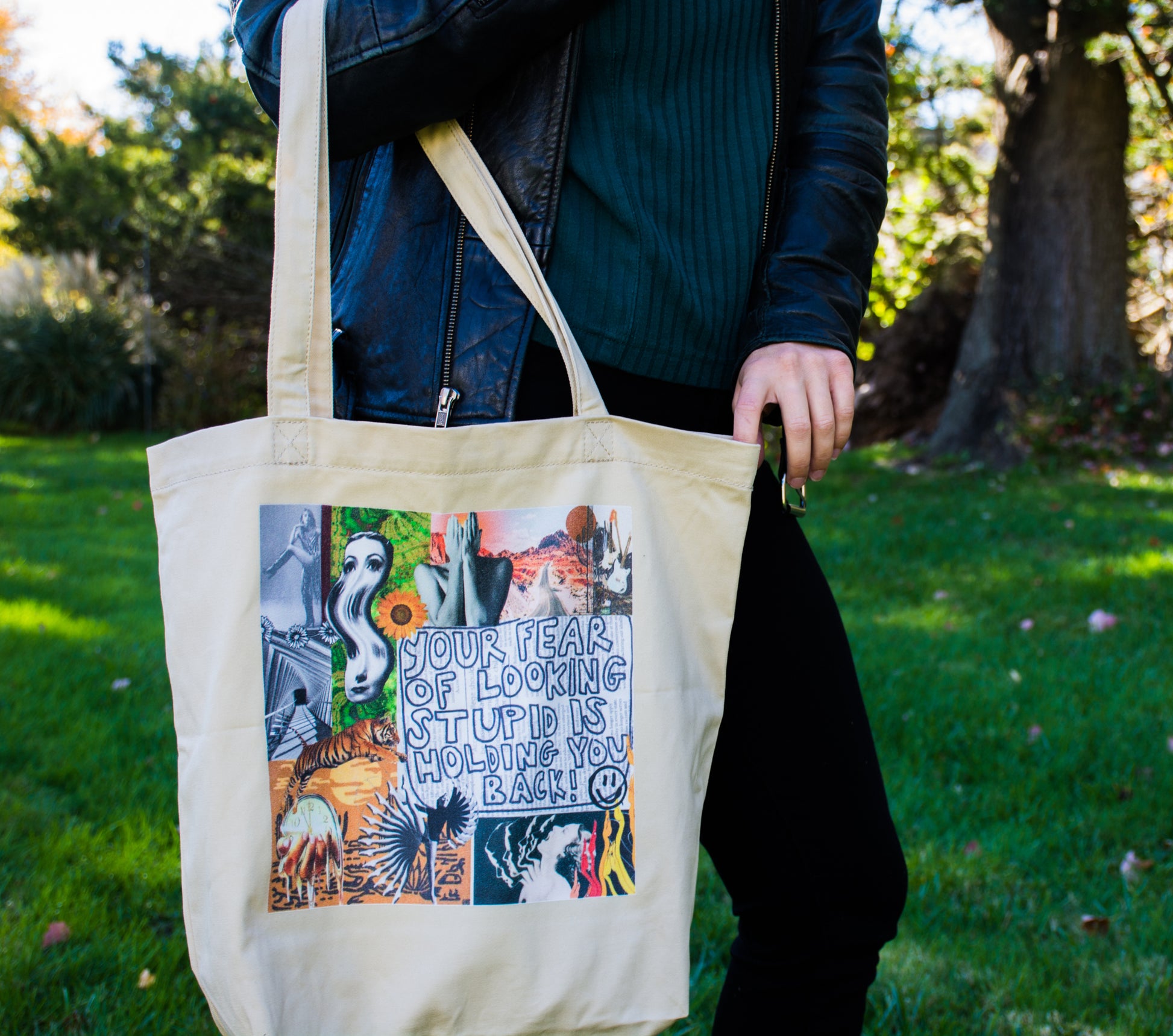 Organic Cotton Tote Bag- Eco-Friendly & Stylish- Hero's Journey Studio